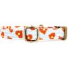 imagePersonalized Dog Collar with Name and Phone Number EngravedAdjustable Custom Puppy CollarOrganic Cotton Pet Collar for Small Medium Large Boy Girl DogsButter Waffles