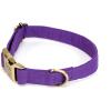 imagePersonalized Dog Collar with Name and Phone Number EngravedAdjustable Custom Puppy CollarOrganic Cotton Pet Collar for Small Medium Large Boy Girl DogsPurple Tornado