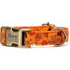 imagePersonalized Dog Collar with Name and Phone Number EngravedAdjustable Custom Puppy CollarOrganic Cotton Pet Collar for Small Medium Large Boy Girl DogsMagic Halloween