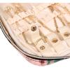 imageAngelinas Palace Large Jewelry Organizer Case Bridesmaid Gifts Vegan Leather Waterproof Travel Jewelry Storage Bag for Necklace Earring Bracelet Ringsoft pinkblossom victorian