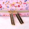 imageAngelinas Palace Large Jewelry Organizer Case Bridesmaid Gifts Vegan Leather Waterproof Travel Jewelry Storage Bag for Necklace Earring Bracelet Ringsoft pinkblossom pink