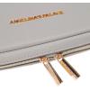 imageAngelinas Palace Large Jewelry Organizer Case Bridesmaid Gifts Vegan Leather Waterproof Travel Jewelry Storage Bag for Necklace Earring Bracelet Ringsoft pinkpearl grey