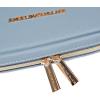 imageAngelinas Palace Large Jewelry Organizer Case Bridesmaid Gifts Vegan Leather Waterproof Travel Jewelry Storage Bag for Necklace Earring Bracelet Ringsoft pinkpearl blue