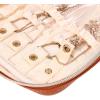 imageAngelinas Palace Large Jewelry Organizer Case Bridesmaid Gifts Vegan Leather Waterproof Travel Jewelry Storage Bag for Necklace Earring Bracelet Ringsoft pinkbran