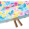 imageAngelinas Palace Large Jewelry Organizer Case Bridesmaid Gifts Vegan Leather Waterproof Travel Jewelry Storage Bag for Necklace Earring Bracelet Ringsoft pinkblossom blue