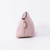 imageAngelinas Palace Personalized Vegan Leather Pencil Cosmetic BagEmbossed Name Makeup BagDurable Zipper Travel Make Up Organizer CaseJelly Pink