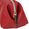 imageAngelinas Palace Vegan Leather Waterproof Travel Cosmetic Bag Toiletry Organizer Makeup Pouchesdark chambrayBrandy