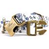 imagePersonalized Dog Collar with Name and Phone Number EngravedAdjustable Custom Puppy CollarOrganic Cotton Pet Collar for Small Medium Large Boy Girl DogsSpring Valley