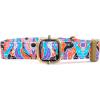 imagePersonalized Dog Collar with Name and Phone Number EngravedAdjustable Custom Puppy CollarOrganic Cotton Pet Collar for Small Medium Large Boy Girl DogsFantasy