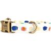 imagePersonalized Dog Collar with Name and Phone Number EngravedAdjustable Custom Puppy CollarOrganic Cotton Pet Collar for Small Medium Large Boy Girl DogsColorful Leopard