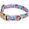 imagePersonalized Dog Collar with Name and Phone Number EngravedAdjustable Custom Puppy CollarOrganic Cotton Pet Collar for Small Medium Large Boy Girl DogsFantasy