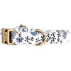 imagePersonalized Dog Collar with Name and Phone Number EngravedAdjustable Custom Puppy CollarOrganic Cotton Pet Collar for Small Medium Large Boy Girl DogsSpring Valley
