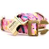 imagePersonalized Dog Collar with Name and Phone Number EngravedAdjustable Custom Puppy CollarOrganic Cotton Pet Collar for Small Medium Large Boy Girl DogsZebra