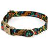 imagePersonalized Dog Collar with Name and Phone Number EngravedAdjustable Custom Puppy CollarOrganic Cotton Pet Collar for Small Medium Large Boy Girl DogsJungle