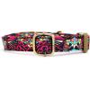 imagePersonalized Dog Collar with Name and Phone Number EngravedAdjustable Custom Puppy CollarOrganic Cotton Pet Collar for Small Medium Large Boy Girl DogsAfrican
