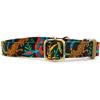 imagePersonalized Dog Collar with Name and Phone Number EngravedAdjustable Custom Puppy CollarOrganic Cotton Pet Collar for Small Medium Large Boy Girl DogsJungle