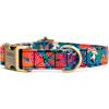 imagePersonalized Dog Collar with Name and Phone Number EngravedAdjustable Custom Puppy CollarOrganic Cotton Pet Collar for Small Medium Large Boy Girl DogsSeaworld