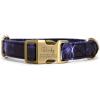imagePersonalized Dog Collar with Name and Phone Number EngravedAdjustable Custom Puppy CollarOrganic Cotton Pet Collar for Small Medium Large Boy Girl DogsAurora