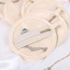 imageAngelinas Palace 6PCS Velvet Jewelry Pouches Double Sides Travel Jewelry Organizer Portable Storage Bag for Necklaces Bracelets Watches RingsBeige