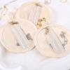 imageAngelinas Palace 6PCS Velvet Jewelry Pouches Double Sides Travel Jewelry Organizer Portable Storage Bag for Necklaces Bracelets Watches RingsBeige