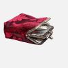 imageBurnout Velvet Double Kiss Clasp Coin Purse PouchVintage Change Wallet Card HolderQueen Wine