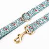 imageOrganic Cotton Dog Leash for SmallMedium and Large BreedBrass Hardware Pet Leash for WalkingRunning and Training 6FTArbutus