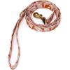 imageOrganic Cotton Dog Leash for SmallMedium and Large BreedBrass Hardware Pet Leash for WalkingRunning and Training 6FTBaseball