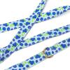imageOrganic Cotton Dog Leash for SmallMedium and Large BreedBrass Hardware Pet Leash for WalkingRunning and Training 6FTBlueberry