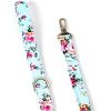 imageOrganic Cotton Dog Leash for SmallMedium and Large BreedBrass Hardware Pet Leash for WalkingRunning and Training 6FTBouquet Blue