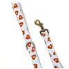 imageOrganic Cotton Dog Leash for SmallMedium and Large BreedBrass Hardware Pet Leash for WalkingRunning and Training 6FTButter Waffles