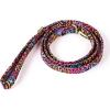 imageOrganic Cotton Dog Leash for SmallMedium and Large BreedBrass Hardware Pet Leash for WalkingRunning and Training 6FTColorful Wildlife