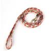 imageOrganic Cotton Dog Leash for SmallMedium and Large BreedBrass Hardware Pet Leash for WalkingRunning and Training 6FTDancing Srawberries