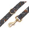 imageOrganic Cotton Dog Leash for SmallMedium and Large BreedBrass Hardware Pet Leash for WalkingRunning and Training 6FTGuitar