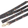 imageOrganic Cotton Dog Leash for SmallMedium and Large BreedBrass Hardware Pet Leash for WalkingRunning and Training 6FTGuitar
