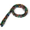 imageOrganic Cotton Dog Leash for SmallMedium and Large BreedBrass Hardware Pet Leash for WalkingRunning and Training 6FTJungle
