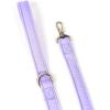 imageOrganic Cotton Dog Leash for SmallMedium and Large BreedBrass Hardware Pet Leash for WalkingRunning and Training 6FTLavender
