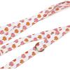 imageOrganic Cotton Dog Leash for SmallMedium and Large BreedBrass Hardware Pet Leash for WalkingRunning and Training 6FTLove Halloween