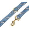 imageOrganic Cotton Dog Leash for SmallMedium and Large BreedBrass Hardware Pet Leash for WalkingRunning and Training 6FTLumber Jack