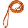 imageOrganic Cotton Dog Leash for SmallMedium and Large BreedBrass Hardware Pet Leash for WalkingRunning and Training 6FTMagic Halloween