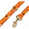 imageOrganic Cotton Dog Leash for SmallMedium and Large BreedBrass Hardware Pet Leash for WalkingRunning and Training 6FTMagic Halloween