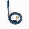 imageOrganic Cotton Dog Leash for SmallMedium and Large BreedBrass Hardware Pet Leash for WalkingRunning and Training 6FTMarigold