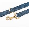 imageOrganic Cotton Dog Leash for SmallMedium and Large BreedBrass Hardware Pet Leash for WalkingRunning and Training 6FTMarigold