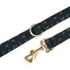 imageOrganic Cotton Dog Leash for SmallMedium and Large BreedBrass Hardware Pet Leash for WalkingRunning and Training 6FTNautical