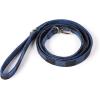 imageOrganic Cotton Dog Leash for SmallMedium and Large BreedBrass Hardware Pet Leash for WalkingRunning and Training 6FTPlaid Blue