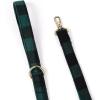 imageOrganic Cotton Dog Leash for SmallMedium and Large BreedBrass Hardware Pet Leash for WalkingRunning and Training 6FTPlaid Green
