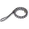 imageOrganic Cotton Dog Leash for SmallMedium and Large BreedBrass Hardware Pet Leash for WalkingRunning and Training 6FTPuppy Paws