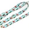 imageOrganic Cotton Dog Leash for SmallMedium and Large BreedBrass Hardware Pet Leash for WalkingRunning and Training 6FTThe Santa