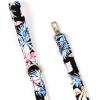 imageOrganic Cotton Dog Leash for SmallMedium and Large BreedBrass Hardware Pet Leash for WalkingRunning and Training 6FTTropical Pinky