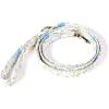 imageOrganic Cotton Dog Leash for SmallMedium and Large BreedBrass Hardware Pet Leash for WalkingRunning and Training 6FTVintage Rose Blue