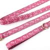 imageOrganic Cotton Dog Leash for SmallMedium and Large BreedBrass Hardware Pet Leash for WalkingRunning and Training 6FTWild Tulip